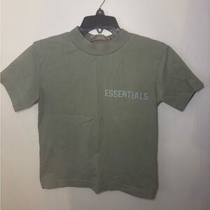 Essentials Kids Olive Short Sleeve Tee